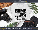 3rd Grade Svg Game On Back to School Cricut cut files