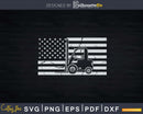 4th Of July Forklift Driver USA US Flag States Vintage Svg