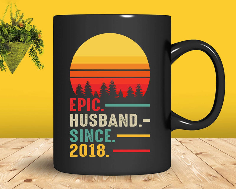 4th Wedding Anniversary Gift for Him Epic Husband Since