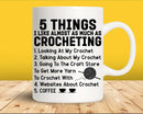 5 Things I Like Almost As Much Crocheting Svg Png Cut Files