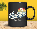 61st Birthday Retro 1961 Original Parts Svg Png Cricut Files