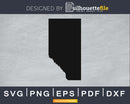 Alberta Canada silhouette svg cricut png cut files