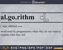 algorithm definition svg