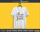 always and forever wedding svg png digital file