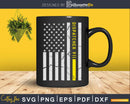 American Flag 911 Dispatcher Svg Dxf Cricut Cut Files