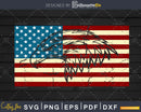 American Flag Eagle 4th of July svg printable cut files