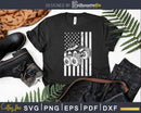 American Flag Monster Truck Man Boy T-shirt Svg Cut Files