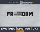 American Freedom Flag Military Army svg cricut cut files