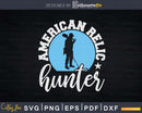 American Relic Hunter Metal Detecting Svg Dxf Cut Files