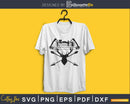 Archery Archer Bow Deer Hunting Hunt silhouette svg file