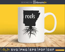 Arkansas AR Roots Home Native Map svg silhouette cricut cut