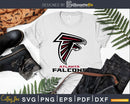 Atlanta Falcons Digital SVG png digital cutting files