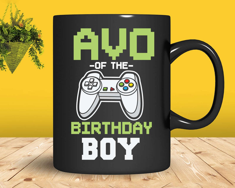 Avo of the Birthday Boy Matching Video Game Svg Designs