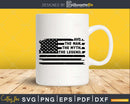 Avo The Man Myth Legend USA Flag Svg Dxf Png Cricut Files