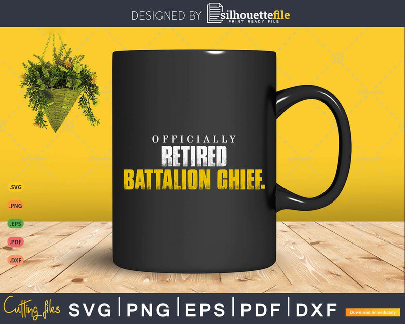 Retirement Gift for Battalion Chiefs Officially Retired