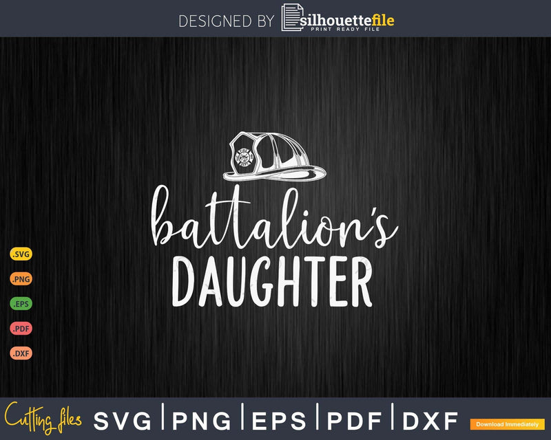 Battalion’s Daughter Firefighter