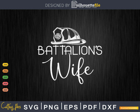 Battalion’s Wife Firefighter