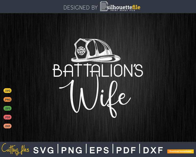 Battalion’s Wife Firefighter