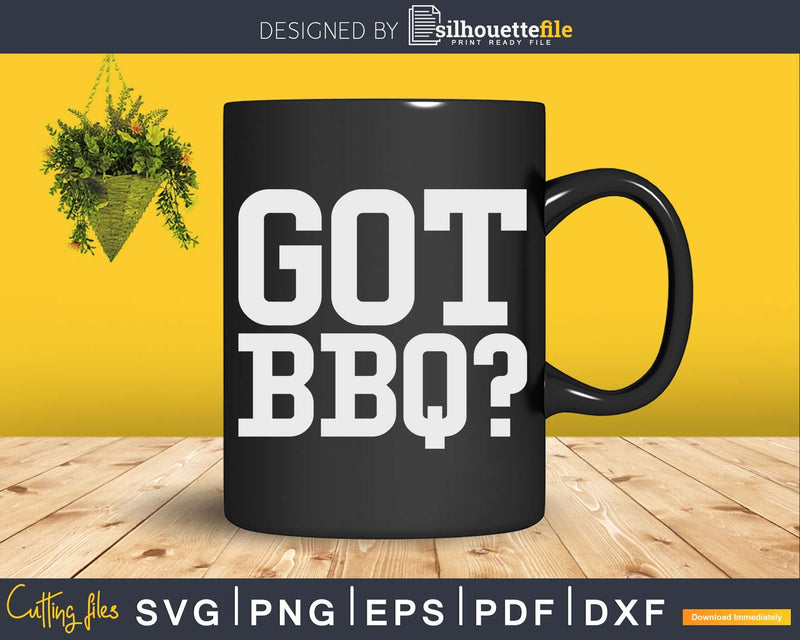 BBQ Barbeque Garden Party Svg Shirt Design Cut Files