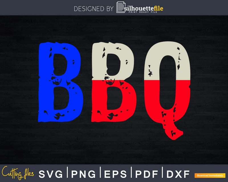 BBQ Texas State Flag Barbecue Svg Shirt Design Cut Files