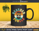 Bearded Funcle Vintage Birthday My Fun Uncle Svg Dxf Png