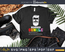 Bearded Guncle Definition Svg Gay Uncle LGBT Pride Family