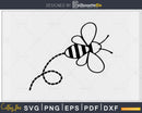 Bee svg cricut craft cutting printable files