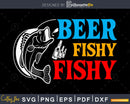 Beer Fishy svg design printable cut files