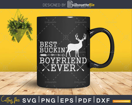 Best Buckin’ Boyfriend Ever Shirt design Funny Deer