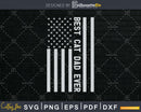 Best Cat Dad Ever American Flag Shirt Svg Files For Cricut