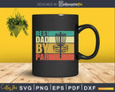 Best Dad by Par Funny Disc Golf Gift for Men Grandpa Svg