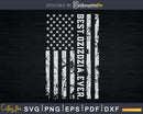 Best Dzizdzia Ever Vintage American Flag svg png digital