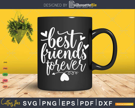 Best Friends Forever BFF Svg