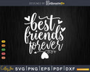 Best Friends Forever BFF Svg