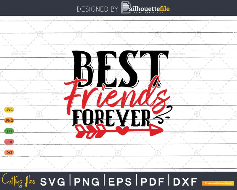 Best Friends Forever Svg