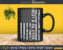 Best G-pa Ever Vintage American Flag svg png digital cricut