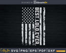 Best Lolo Ever Vintage American Flag svg png dxf digital