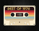 Best Of 1976 46th Birthday Gifts Cassette Tape Vintage Svg