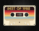 Best Of 1982 40th Birthday Gifts Cassette Tape Vintage Svg