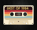 Best Of 1984 42nd Birthday Gifts Cassette Tape Vintage Svg