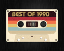 Best Of 1990 32nd Birthday Gifts Cassette Tape Vintage Svg