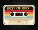 Best Of 1997 25th Birthday Gifts Cassette Tape Vintage Svg