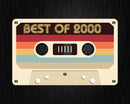 Best Of 2000 22nd Birthday Gifts Cassette Tape Vintage Svg