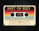 Best Of 2001 21st Birthday Gifts Cassette Tape Vintage Svg
