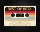Best Of 2010 12th Birthday Gifts Cassette Tape Vintage Svg