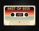 Best Of 2013 9th Birthday Gifts Cassette Tape Vintage Svg