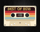 Best Of 2016 6th Birthday Gifts Cassette Tape Vintage Svg
