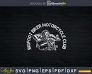 Bigfoot Biker Motorcycle Club Svg Png T-shirt Design