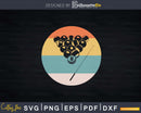 Billiards Vintage Retro Pool Svg Png T-shirt Design