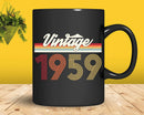 Birthday Svg Vintage Classic Born In 1959 Png T-shirt